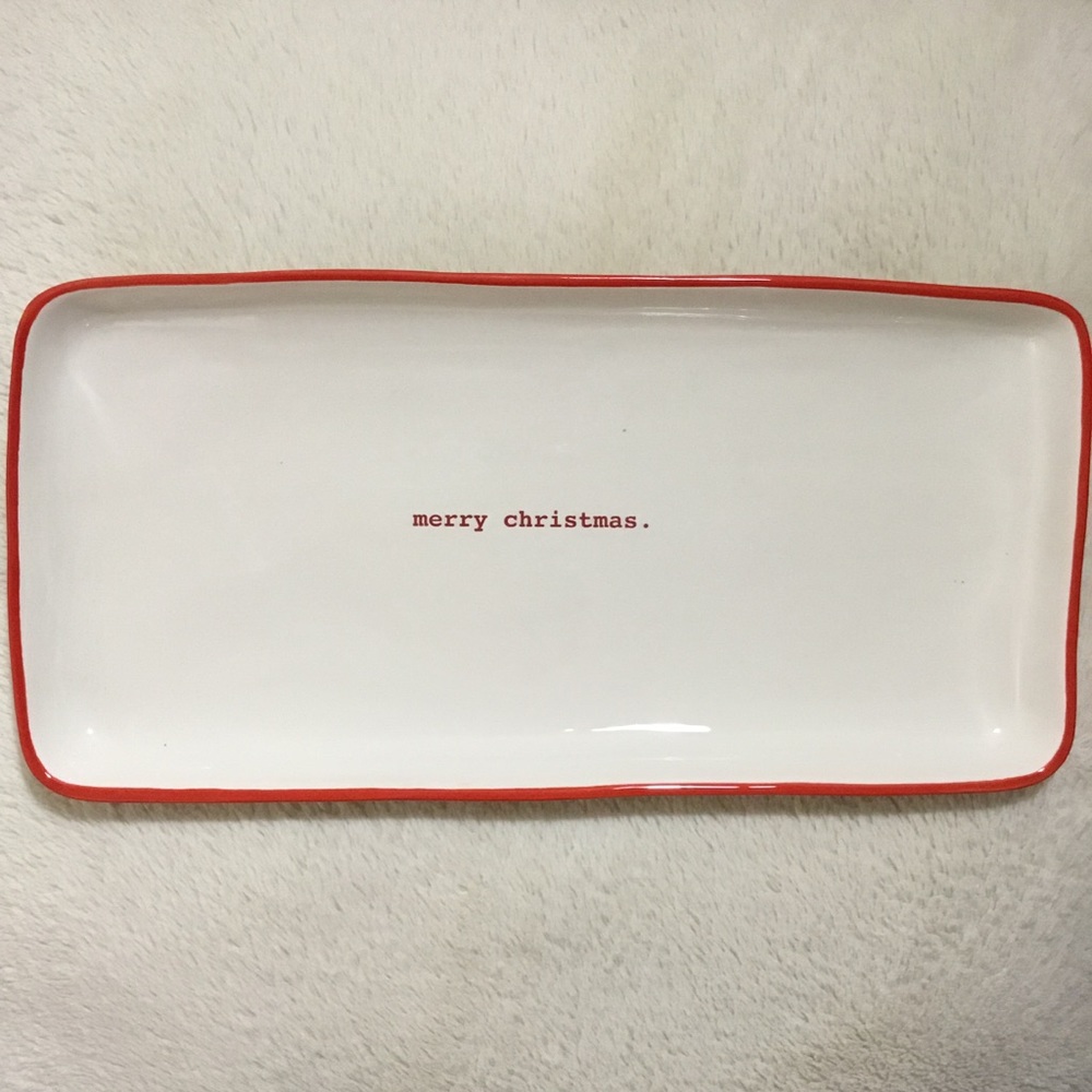 MERRY CHRISTMAS red typewriter collection NEW
